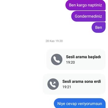 İade Sürecinde İletişim Sorunu