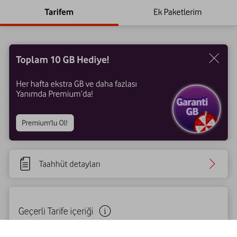 Vodafone'un Cayma Bedeli Ve Fiyat Farkı Mağduriyeti