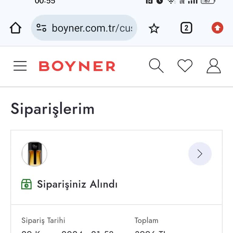 Boyner Online Siparişinde Gecikme Ve Kötü Hizmet