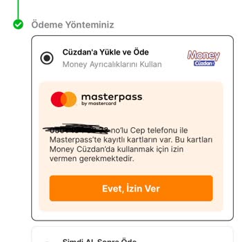 Eski Telefon Numarası Masterpass Kullanımını Engelliyor