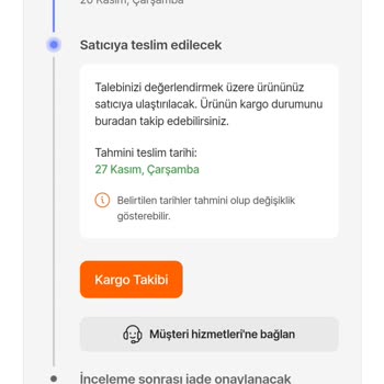 Hepsiburada İade Sürecinde Hayal Kırıklığı