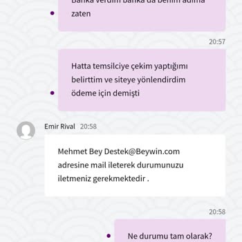 Beywin'de Bonus Ve Çekim Sorunları: İlgisiz Destek Ve Haksız İşlemler