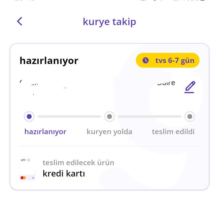 Kredi Kartı Başvurumda Gecikme Ve Bilgi Eksikliği