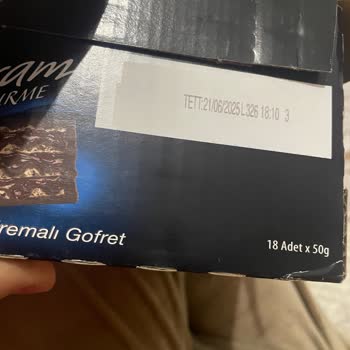 Trendyol'dan Aldığım Çikolatanın Son Kullanma Tarihi Sorunu