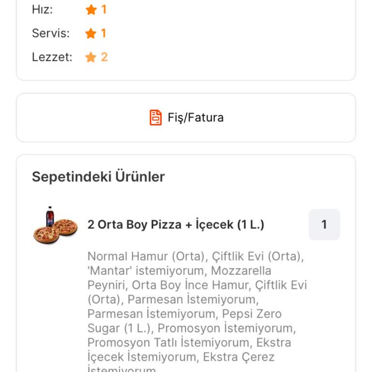 Yanlış Ve Eksik Sipariş, Yetersiz İade: Migros Ve Pizza Hut Hayal Kırıklığı