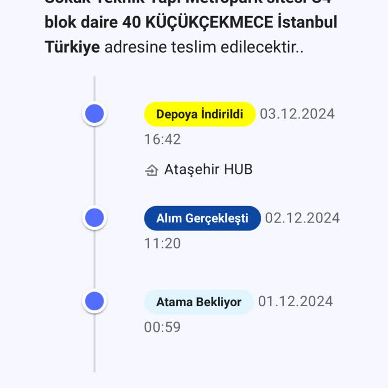 Kargo Teslimatı Hakkında Belirsizlik Ve Gecikme