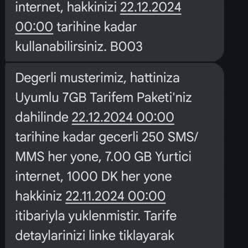 Vodafone İnternet Kullanımında Yanıltıcı Bilgilendirme Ve Müşteri Hizmetleri Sorunu