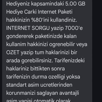 Vodafone İnternet Kullanımında Yanıltıcı Bilgilendirme Ve Müşteri Hizmetleri Sorunu