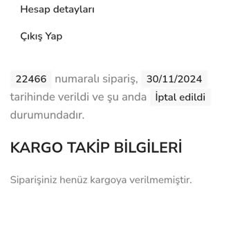 Başarı Pazarlama İle İletişimsizlik Ve Sipariş İptali Sorunu
