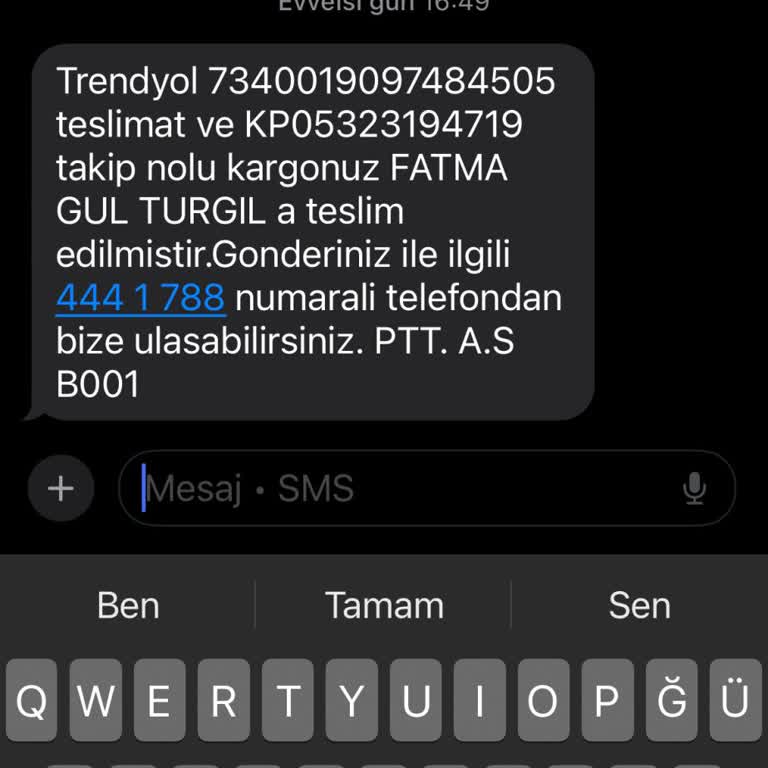Yanlış Teslimat: Kargom Başkasına Teslim Edildi!