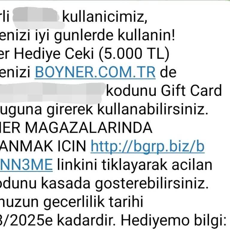 Boyner Hediye Çeki Kullanım Sorunu Ve İletişim Eksikliği