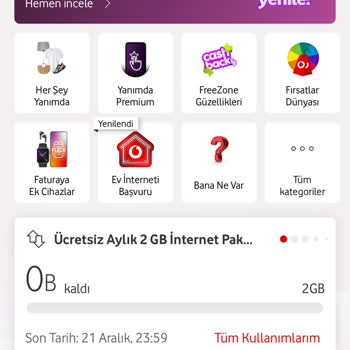 İnternet Kullanımında Beklenmedik Tüketim Sorunu