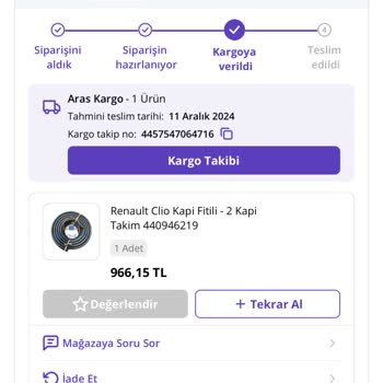 Aras Kargo'nun Sürekli Geciken Ve Kayıp Olan Kargoları