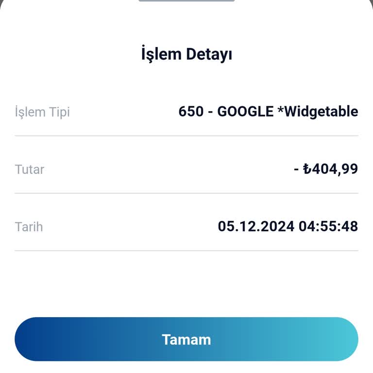 Yetkisiz Ödeme Ve İade Talebi