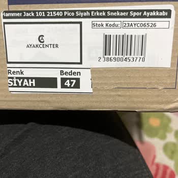 Yanlış Ayakkabı Gönderimi Ve Stok Sorunu