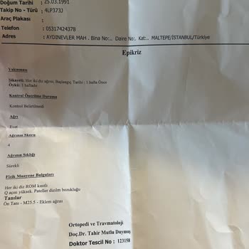 Sigorta Reddi Ve Yanlış Tanı Mağduriyeti