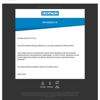 Decathlon'dan Yanıltıcı İade İşlemi Ve Stok Sorunu