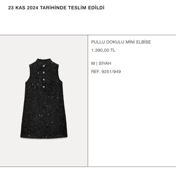 Zara Elbise Kalitesizliği Ve İletişim Sorunu