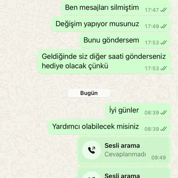 Yanlış Ürün Gönderimi Ve İletişim Sorunları