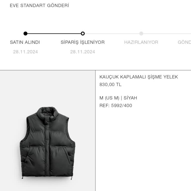 Zara Sipariş Gecikmesi Ve Yetersiz Müşteri Hizmetleri