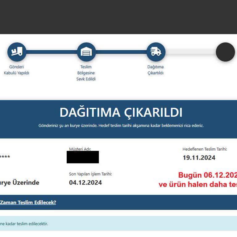 Teslimat Kabusu: AGT Kurye İle 3 Haftalık Bekleyiş