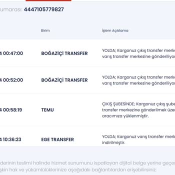 Aras Kargo'nun Yanlış Teslimat Ve Kayıp Kargo Sorunu