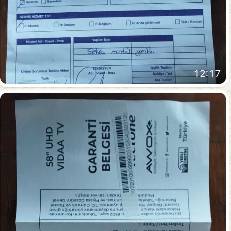 Awox Televizyon Servis Sürecinde Yaşanan Sorunlar