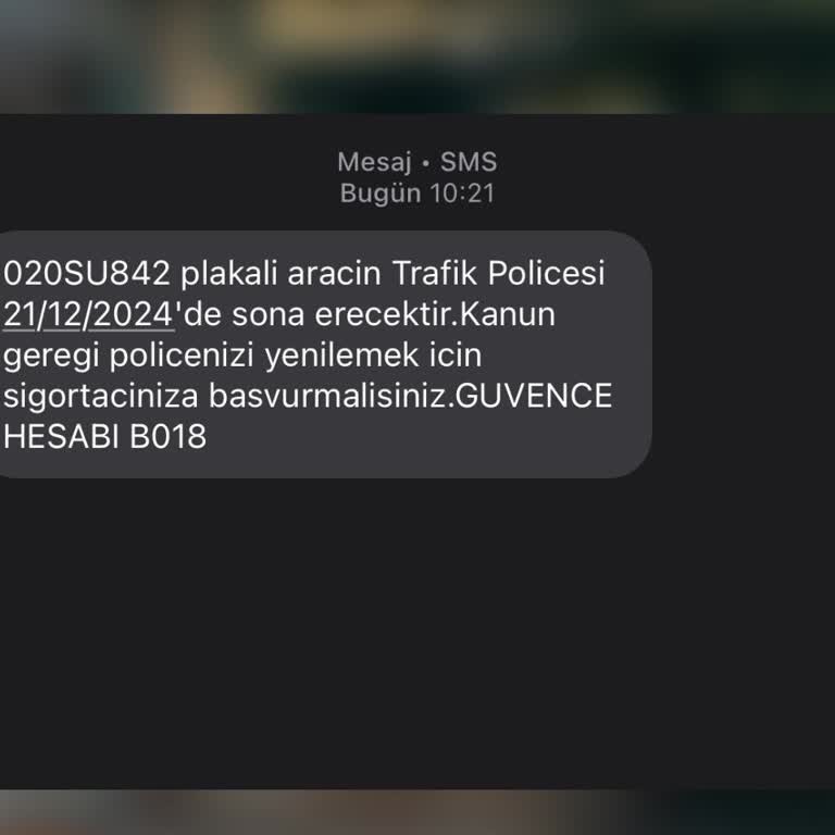 Yanlış SMS İle Kişisel Bilgilerin İhlali