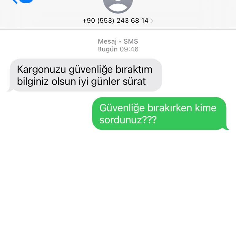 Sürat Kargo Kuryesi Teslimat Skandalı