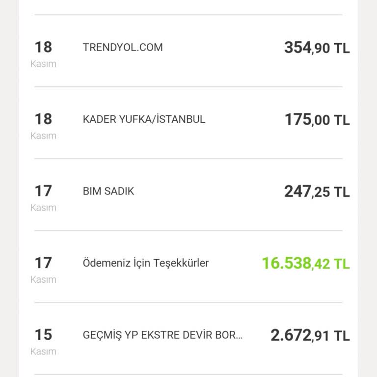 Beklenmedik Kredi Kartı Borcu Şoku