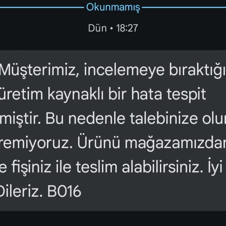 Garanti Süresinde Açılan Ayakkabıya Çözüm Bekliyorum