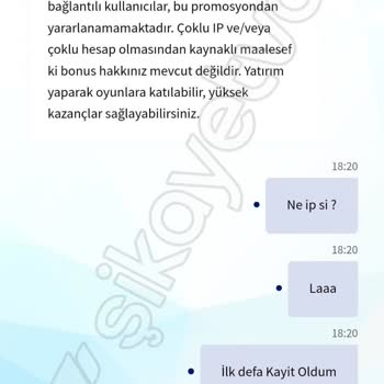 Deneme Bonusuyla Kazandığım Paranın Haksız İptali