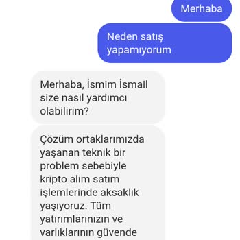 Midas Kripto Uygulamasında Satış Sorunu Ve Yetersiz Destek