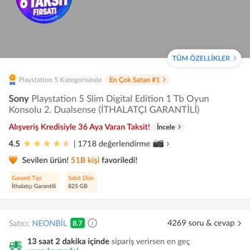 PlayStation 5 Siparişimde Satıcı Karmaşası