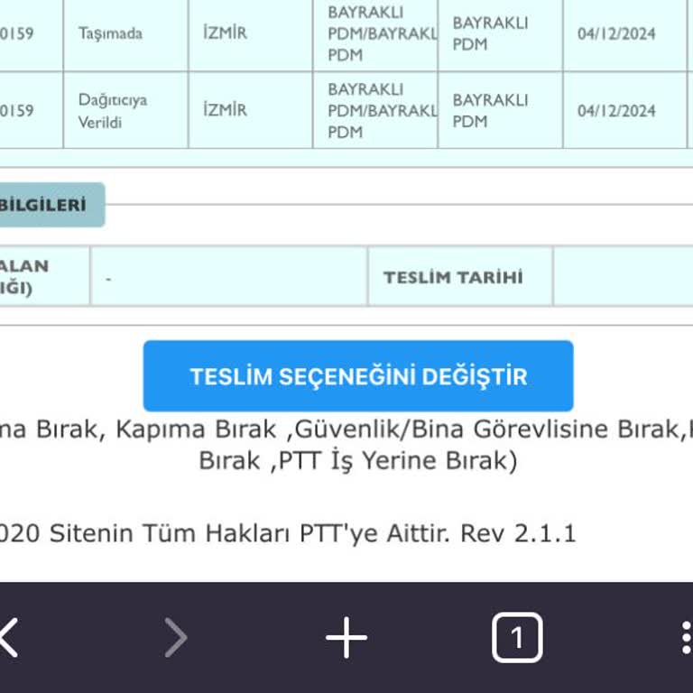 PTT Kargo'nun Gecikmeli Teslimat Sorunu