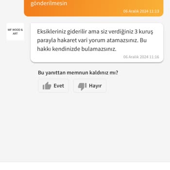 Eksik Teslimat Ve Yanıltıcı Satıcı Davranışı