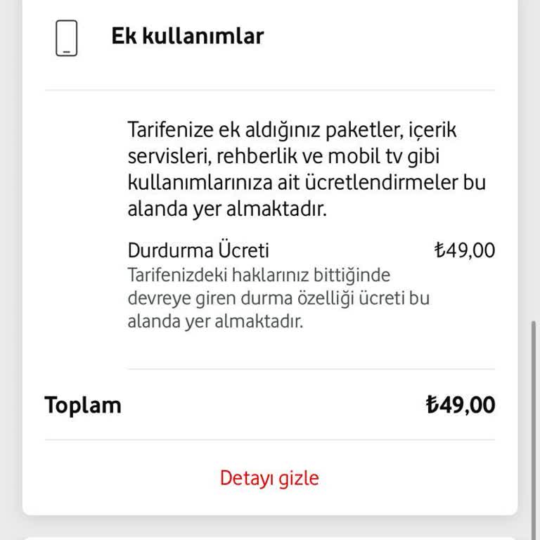 Yanlış Faturalandırma Ve İptal Edilmeyen Ek Paket Sorunu