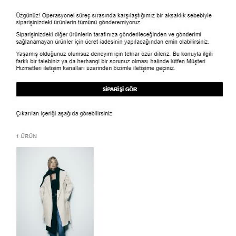 Zara Alışverişinde Sipariş Ve İade Krizi