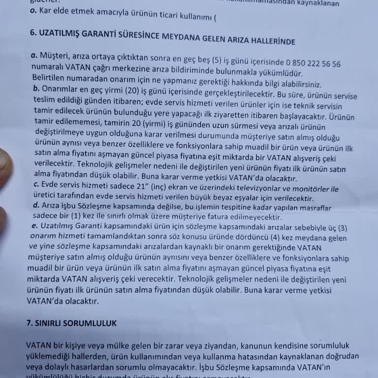 Vatan Bilgisayar'dan Alınan TV'nin Sürekli Arızalanması Ve Çözüm Sunulmaması