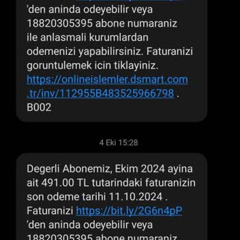 D-Smart'tan İzinsiz Fatura Şoku