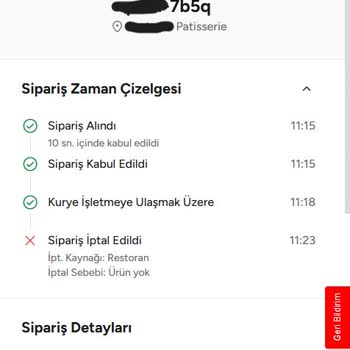 Butik Pastanemizde Ürün Stok Sorunu Ve Müşteri Memnuniyeti Krizi