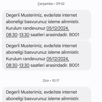 Sonsuz Randevularla İnternet Kurulumu Çilesi