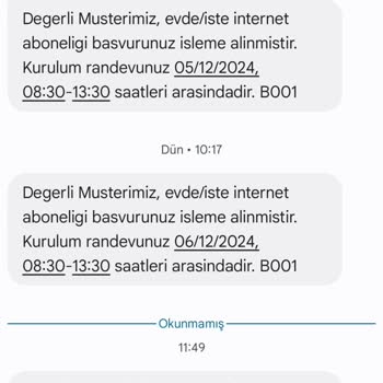 Sonsuz Randevularla İnternet Kurulumu Çilesi