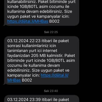 Turkcell'in Gece Yarısı Ek Paket Kabusu