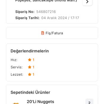 Eksik Sipariş Ve İade Sorunu