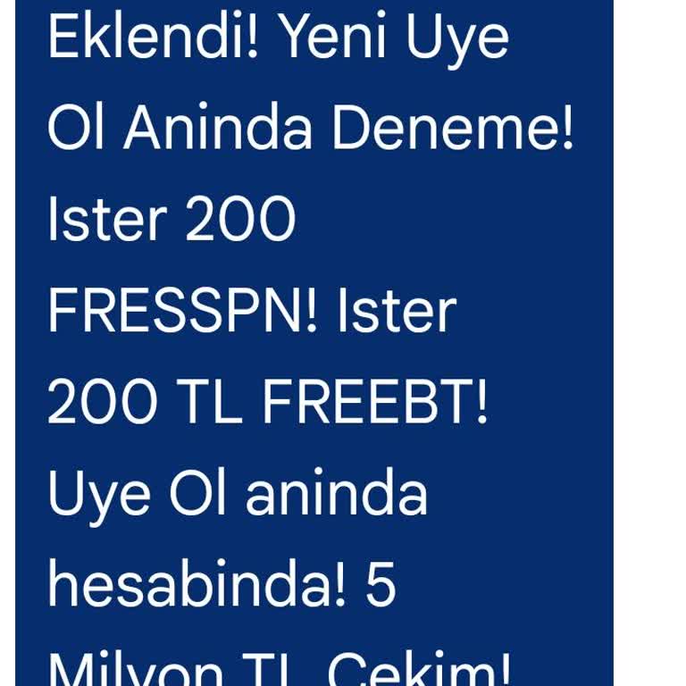 Verabet Gece Yarısı SMS Rahatsızlığı