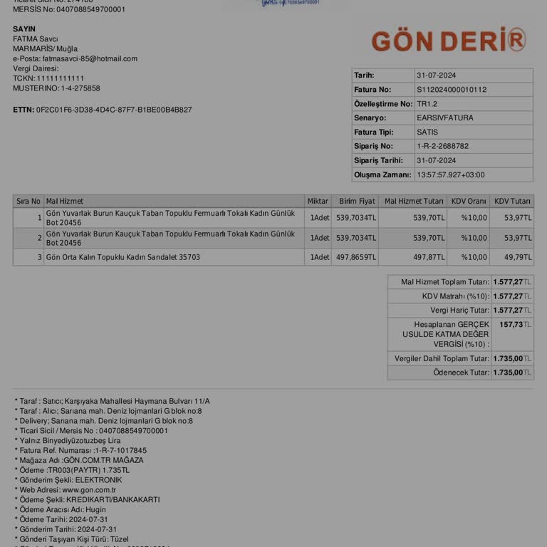 MNG Marmaris Şubesi: Kayıp Kargo Ve İade Ücreti Sorunu