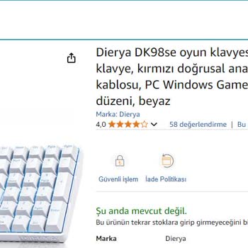 Amazon'da Stok Krizi Ve İletişim Sorunları
