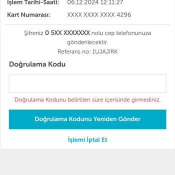 Bilinmeyen Firma Tarafından İzinsiz Para Çekme Girişimi