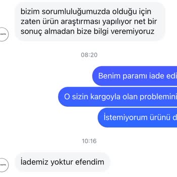 Teslim Edilmeyen Sipariş Ve Mağduriyet